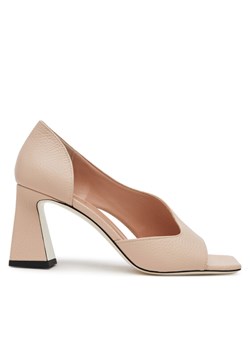 Sandały Pollini SA16207C1MTD0122 Beżowy ze sklepu eobuwie.pl w kategorii Sandały damskie - zdjęcie 182094269