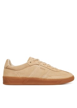 Sneakersy BOSS Brenta 50536645 Beżowy ze sklepu eobuwie.pl w kategorii Buty sportowe damskie - zdjęcie 182094285