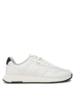 Sneakersy Boss Titanium Runn 50523180 Biały ze sklepu eobuwie.pl w kategorii Buty sportowe męskie - zdjęcie 182094419