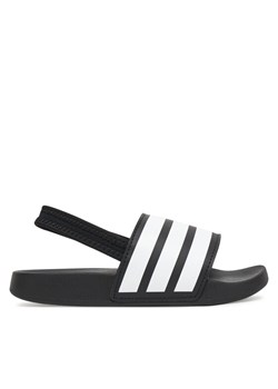 Sandały adidas adilette Estrap JR5328 Czarny ze sklepu eobuwie.pl w kategorii Sandały dziecięce - zdjęcie 182094495