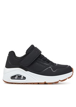 Sneakersy Skechers Uno Air Blitz 403673L/BLK Czarny ze sklepu eobuwie.pl w kategorii Buty sportowe dziecięce - zdjęcie 182094689