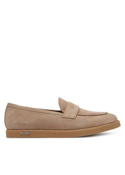 Lordsy Max Mara Softmoc 2514521191600 Brązowy ze sklepu eobuwie.pl w kategorii Lordsy damskie - zdjęcie 182094725