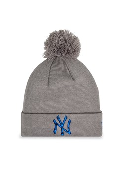 Czapka New Era Infill Bobble Nyy 60364328 Szary ze sklepu eobuwie.pl w kategorii Czapki zimowe męskie - zdjęcie 182094846