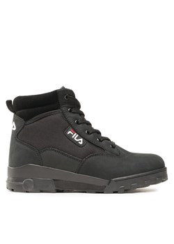 Trapery Fila Grunge II Mid Wmn FFW0217.80010 Czarny ze sklepu eobuwie.pl w kategorii Workery damskie - zdjęcie 182094856
