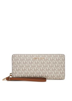 Duży Portfel Damski MICHAEL Michael Kors 32F1GJ6E7B Écru ze sklepu eobuwie.pl w kategorii Portfele damskie - zdjęcie 182094978