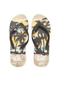 Japonki Quiksilver AQYL101430 Czarny ze sklepu eobuwie.pl w kategorii Klapki męskie - zdjęcie 182095258