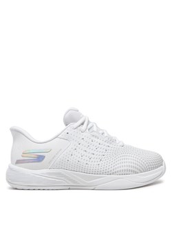 Sneakersy Skechers Viper Court Reload 172101 WHT Biały ze sklepu eobuwie.pl w kategorii Buty sportowe damskie - zdjęcie 182095429