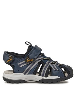 Sandały Geox J Borealis Boy J450RB 014ME C0661 M Granatowy ze sklepu eobuwie.pl w kategorii Sandały dziecięce - zdjęcie 182095437