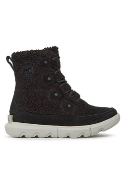 Śniegowce Sorel Explorer Next™ Joan Cozy NL5030-010 Czarny ze sklepu eobuwie.pl w kategorii Śniegowce damskie - zdjęcie 182095448