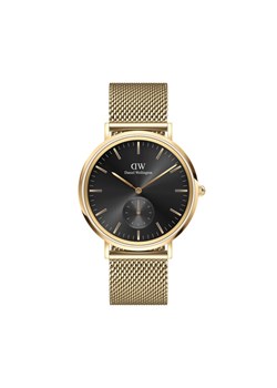 Zegarek Daniel Wellington Classic Multi-Eye Evergold Onyx DW00100713 Złoty ze sklepu eobuwie.pl w kategorii Zegarki - zdjęcie 182095615