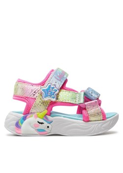 Sandały Skechers Unicorn Dreams Sandal-Majestic Bliss 302682N/PKMT Różowy ze sklepu eobuwie.pl w kategorii Sandały dziecięce - zdjęcie 182095947