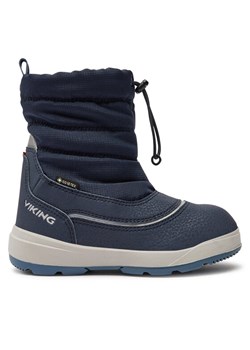 Śniegowce Viking Toasty Pull-On Warm Gtx GORE-TEX 3-94015-5 Granatowy ze sklepu eobuwie.pl w kategorii Buty zimowe dziecięce - zdjęcie 182096176