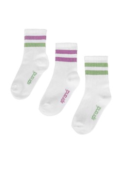 Skarpety Sprandi 0KB-001-SS25 (3-PACK) Biały ze sklepu eobuwie.pl w kategorii Skarpetki dziecięce - zdjęcie 182096177