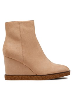 Botki JENNY LS5843-03 Beżowy ze sklepu eobuwie.pl w kategorii Botki - zdjęcie 182096366