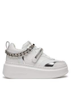 Sneakersy KARL LAGERFELD KL63543 Biały ze sklepu eobuwie.pl w kategorii Buty sportowe damskie - zdjęcie 182096445