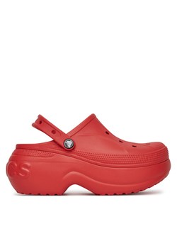 Klapki Crocs BELLA CLOG 210062-8C1 Czerwony ze sklepu eobuwie.pl w kategorii Klapki damskie - zdjęcie 182096478