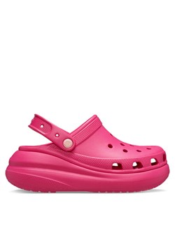 Klapki Crocs Crush Clog 207521 Różowy ze sklepu eobuwie.pl w kategorii Klapki damskie - zdjęcie 182096516