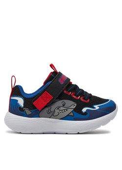 Sneakersy Skechers Shark Wave 407233N/BKBL Kolorowy ze sklepu eobuwie.pl w kategorii Buty sportowe dziecięce - zdjęcie 182096597