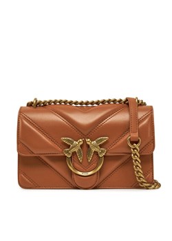 Torebka PINKO Love One Mini Light 104550 A26Z Brązowy ze sklepu eobuwie.pl w kategorii Listonoszki - zdjęcie 182096667
