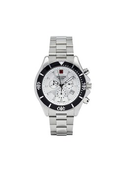 Zegarek Swiss Alpine Military 7040.9132 Srebrny ze sklepu eobuwie.pl w kategorii Zegarki - zdjęcie 182096709