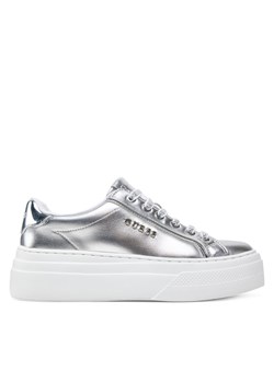Sneakersy Guess FLJMRI LEL12 Srebrny ze sklepu eobuwie.pl w kategorii Buty sportowe damskie - zdjęcie 182096906