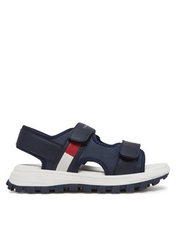 Sandały Tommy Hilfiger T3B2-33900-1591 S Granatowy ze sklepu eobuwie.pl w kategorii Sandały dziecięce - zdjęcie 182096958