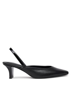 Sandały Calvin Klein HW0HW02267 Czarny - id: 0000304566769 - marki Calvin Klein - 182097167 Sandały Calvin Klein HW0HW02267 Czarny ze sklepu eobuwie.pl w kategorii Czółenka - zdjęcie 182097167