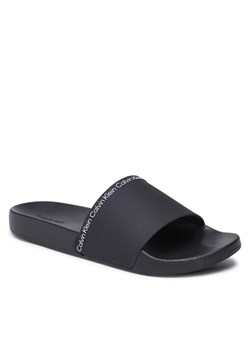 Klapki Calvin Klein Pool Slide Rubber HM0HM00981 Czarny ze sklepu eobuwie.pl w kategorii Klapki męskie - zdjęcie 182097316