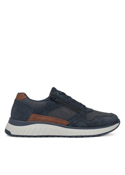 Sneakersy Rieker B0601-14 Granatowy ze sklepu eobuwie.pl w kategorii Buty sportowe męskie - zdjęcie 182097327