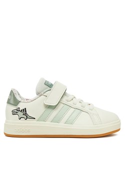 Sneakersy adidas Dino Grand Court 2.0 JI3896 Biały ze sklepu eobuwie.pl w kategorii Buty sportowe dziecięce - zdjęcie 182097398