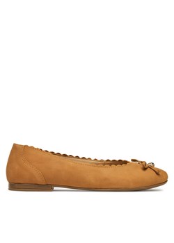 Baleriny Sergio Bardi RST-F1096-01SB Brązowy ze sklepu eobuwie.pl w kategorii Balerinki - zdjęcie 182097686