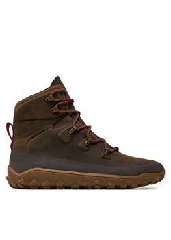 Sneakersy Vivo Barefoot Tracker Leather AT 309533 Brązowy ze sklepu eobuwie.pl w kategorii Buty sportowe męskie - zdjęcie 182097709