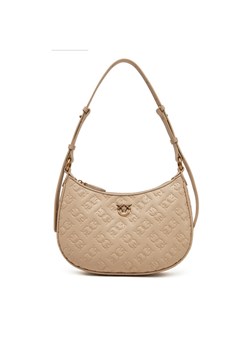 Torebka PINKO Half Moon Mini Fl PE 25 PLTT 102790 A1YB Beżowy ze sklepu eobuwie.pl w kategorii Torebki damskie - zdjęcie 182097735