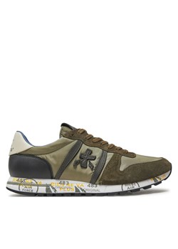 Sneakersy Premiata Eric 7097 Khaki ze sklepu eobuwie.pl w kategorii Buty sportowe męskie - zdjęcie 182098119