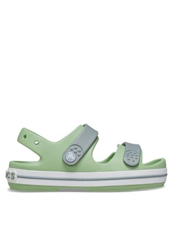 Sandały Crocs Crocband Cruiser Sandal Kids 209423 Zielony ze sklepu eobuwie.pl w kategorii Sandały dziecięce - zdjęcie 182098309
