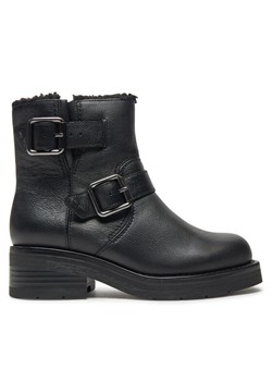 Botki Clarks Rebelle Buckle 26178891 Czarny ze sklepu eobuwie.pl w kategorii Botki - zdjęcie 182098375