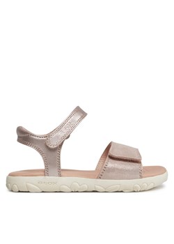 Sandały Geox J Sandal Haiti Girl J028ZA 0MANF C8172 M Różowy ze sklepu eobuwie.pl w kategorii Sandały dziecięce - zdjęcie 182098386