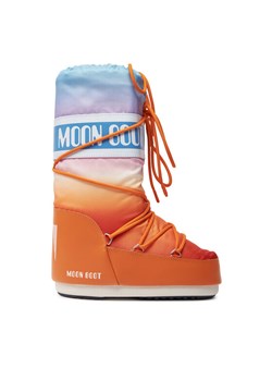Śniegowce Moon Boot Mb Icon Sunrise 80D1402910 Pomarańczowy ze sklepu eobuwie.pl w kategorii Śniegowce damskie - zdjęcie 182098398