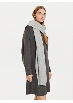 Szalik Tommy Hilfiger Luxe AW0AW16646 Szary ze sklepu eobuwie.pl w kategorii Szaliki i chusty damskie - zdjęcie 182098728