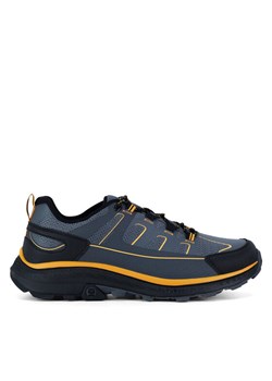Trekkingi Hunter PEAK RT LOW WP Szary ze sklepu eobuwie.pl w kategorii Buty trekkingowe męskie - zdjęcie 182098805