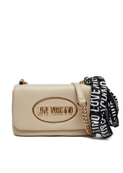 Torebka LOVE MOSCHINO JC4032PP1LLE111A Beżowy ze sklepu eobuwie.pl w kategorii Kopertówki - zdjęcie 182098965