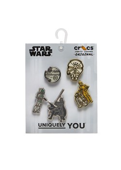Ozdoba do butów Crocs Jibbitz Star Wars 5pk Kolorowy ze sklepu eobuwie.pl w kategorii Breloki - zdjęcie 182098967