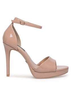 Sandały Nine West WFA2733-2 Beżowy ze sklepu eobuwie.pl w kategorii Sandały damskie - zdjęcie 182099065