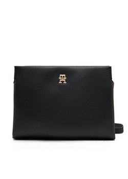 Torebka Tommy Hilfiger Th Legacy Mini Crossover AW0AW17225 Czarny ze sklepu eobuwie.pl w kategorii Listonoszki - zdjęcie 182099087