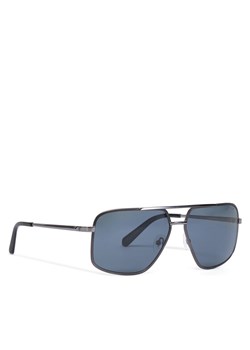 Okulary przeciwsłoneczne Guess GU00167 09D Czarny ze sklepu eobuwie.pl w kategorii Okulary przeciwsłoneczne damskie - zdjęcie 182099177