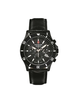 Zegarek Swiss Alpine Military 7022.9577 Czarny ze sklepu eobuwie.pl w kategorii Zegarki - zdjęcie 182099298