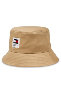 Kapelusz Tommy Jeans Modern Bucket AM0AM12018 Beżowy ze sklepu eobuwie.pl w kategorii Kapelusze męskie - zdjęcie 182099319