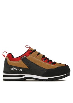 Trekkingi Alpina Royal Vibram 627F-3 Beżowy ze sklepu eobuwie.pl w kategorii Buty trekkingowe męskie - zdjęcie 182099397
