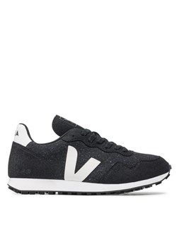 Sneakersy Veja Sdu rec Flannel RR041971B Czarny ze sklepu eobuwie.pl w kategorii Buty sportowe damskie - zdjęcie 182099399
