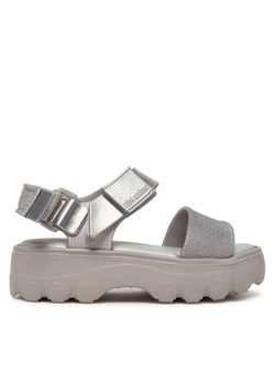 Sandały Melissa Melissa Kick Off Sandal Inf 35692 Srebrny ze sklepu eobuwie.pl w kategorii Sandały dziecięce - zdjęcie 182099497